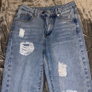 Size XS 2 jeans high rise straight leg